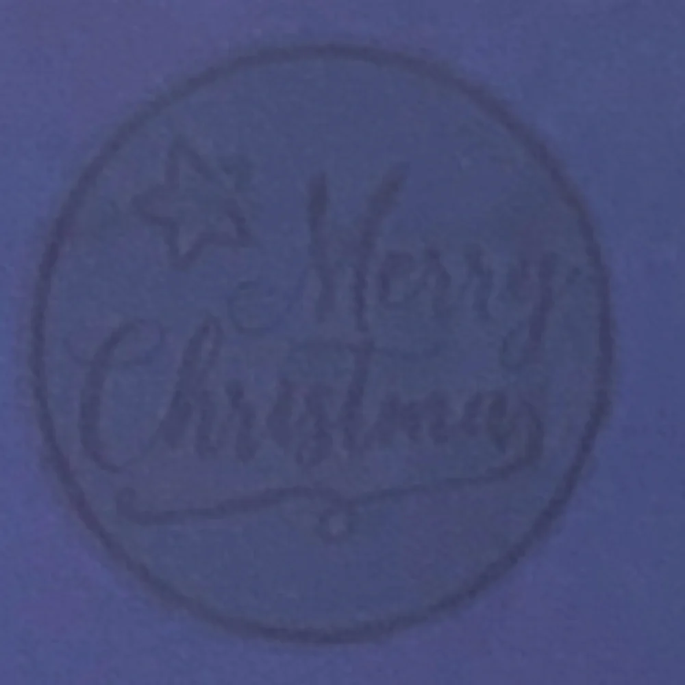 BIRKMANN Wooden Cookie Stamp Set w/3 Interchangeable Silicone Christmas Designs